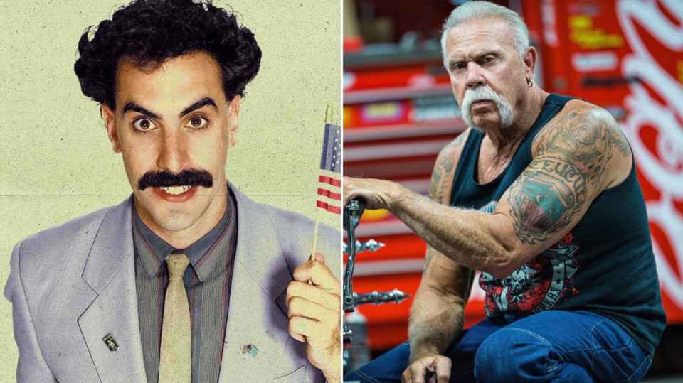 Borat a Americký chopper